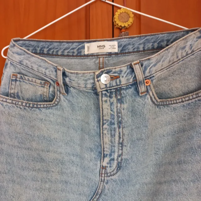 Falda vaquera MNG larga Talla M