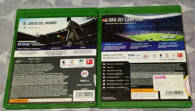 FIFA 18 y FIFA 19 Xbox One