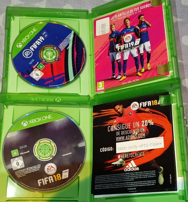 FIFA 18 y FIFA 19 Xbox One