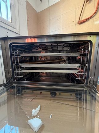 Horno eléctrico mixto 4 bandejas