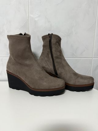 Botas de cuña para mujer