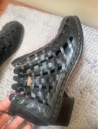 Pikolinos Botines Cuero Negro 