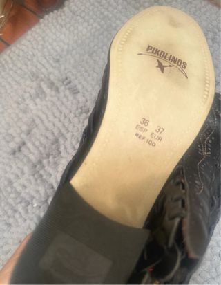 Pikolinos Botines Cuero Negro 