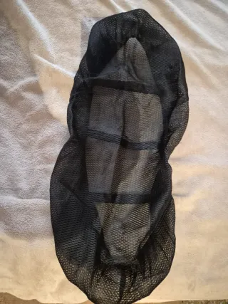 Funda Asiento Scooter Malla Negra