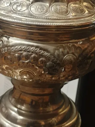 Incensario de plata antiguo