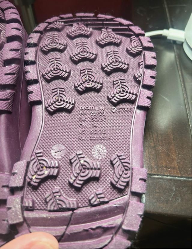 Botas nieve Decathlon impermeables 22-23