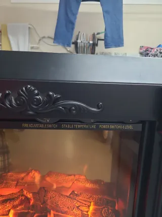 Estufa eléctrica Klarstein efecto fuego