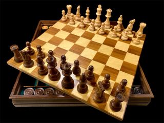 Scacchiera Dal Negro 42x42 Legno Scacchi Dama