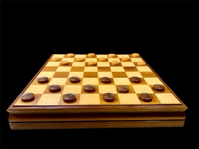 Scacchiera Dal Negro 42x42 Legno Scacchi Dama