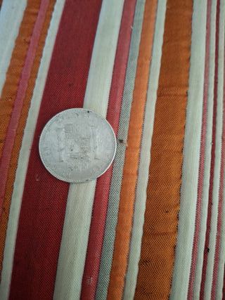 Moneda antigua plata 1898