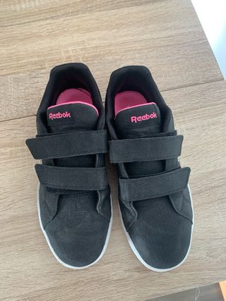 Zapatillas Reebok Niña Negro y Rosa Num 32,5