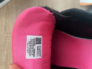 Zapatillas Reebok Niña Negro y Rosa Num 32,5