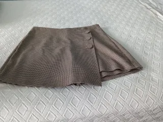 Falda pantalón corta cuadros