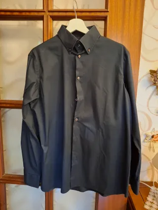 Camicia uomo nera