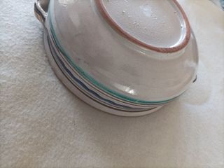 Piatto ceramica siciliana decorato