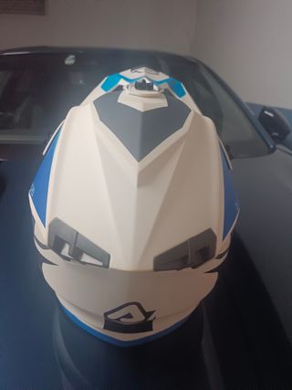 Casco Acerbis Motocross Blanco