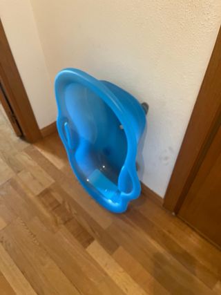 Bañera para bebé azul