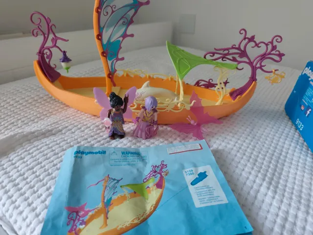 Barco de Hadas Playmobil con Delfín