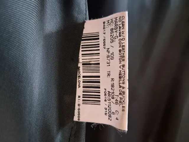 ABRIGO BURBERRYS MUJER