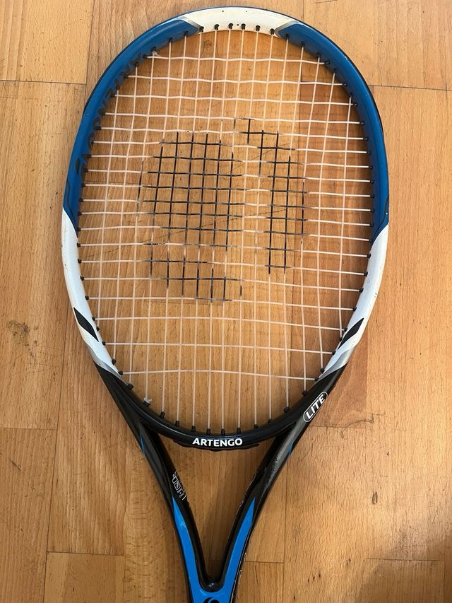 Raqueta Tenis - Artengo Azul/Blanca/Negra