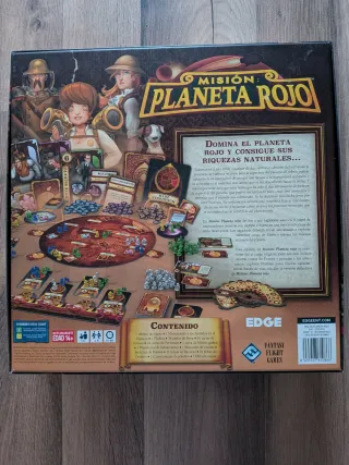 Misión Planeta Rojo Juego de Mesa