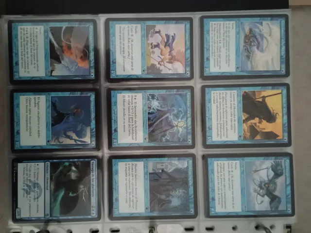 Lote Cartas Magic The Gathering Azules