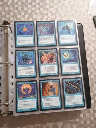 Lote Cartas Magic The Gathering Azules!