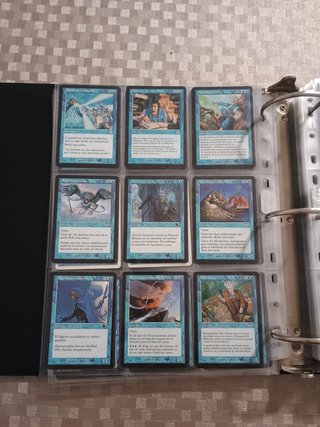 Lote Cartas Magic The Gathering Azules!
