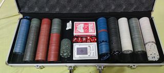 Maletín de Poker de 500 fichas