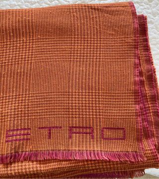 Etro plaid in Lana Fantasia Principe di Galles