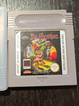 Dr. Franken Game Boy DMG-FN-ESP