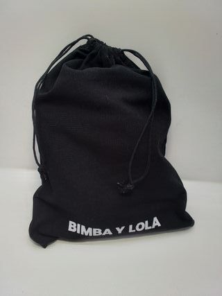 Bolso Bimba y Lola peluche negro