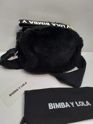 Bolso Bimba y Lola peluche negro