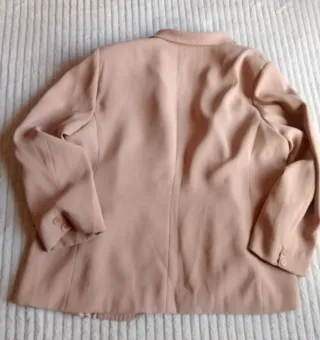 Chaqueta Beige Mujer