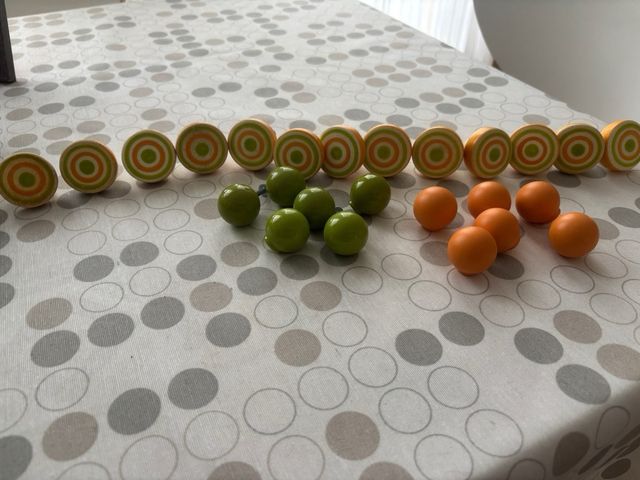 Tiradores redondos de madera