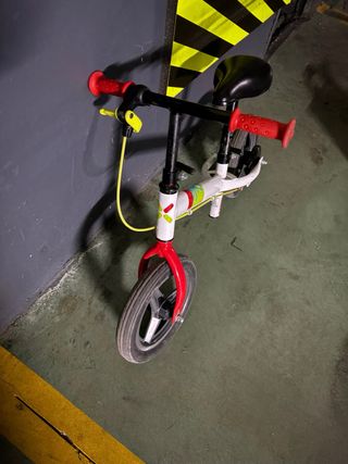 Bicicleta aprendizaje infantil, con freno.