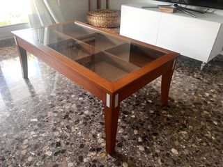 Mesa de centro elevable