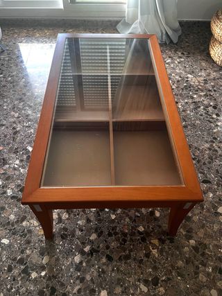 Mesa de centro elevable