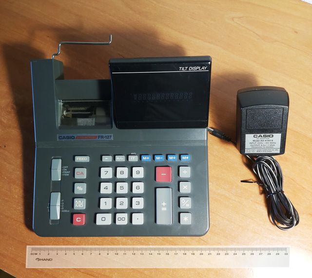 Calculadora Casio Color (año 1.985)