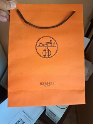 Sacchetto regalo Hermes arancione
