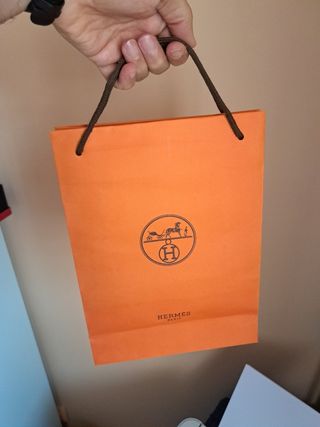 Sacchetto regalo Hermes arancione