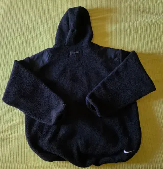 Nike ACG Sherpa Fleece Black Balaclava Hoodie L