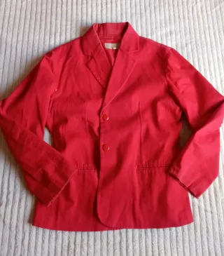 Chaqueta Roja Mujer