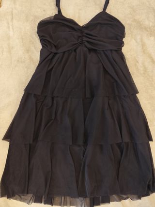 Vestitino con tulle e balze