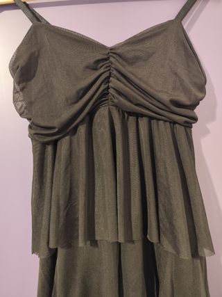 Vestitino con tulle e balze