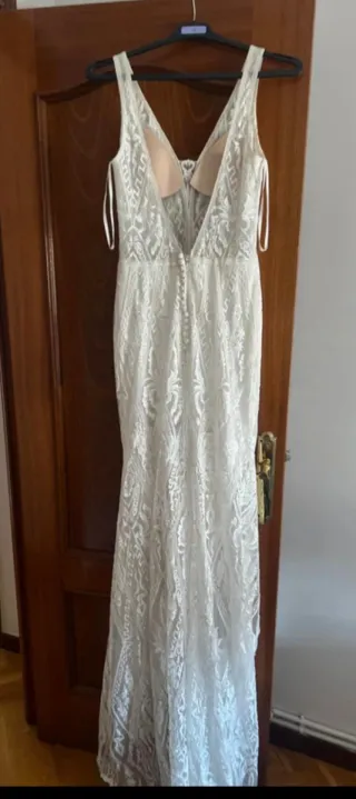Vestido Novia Sirena Sedka Talla 28