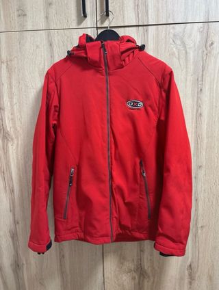 Abrigo impermeable OXD rojo