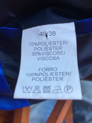 Traje Zara Azul Hombre