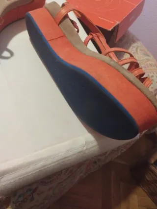 Sandalias Vialis color Coral