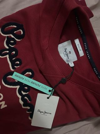 Sudadera Pepe Jeans London Roja